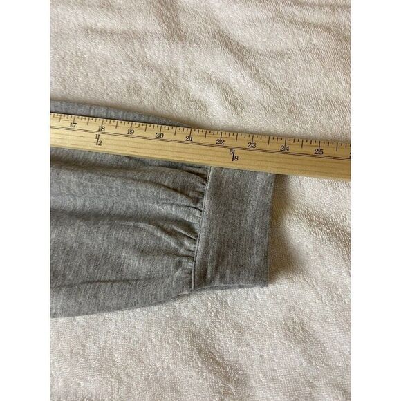 Maurices Gray open knit cardigan with flowy bottom part long sleeve size XXL - Picture 10 of 11